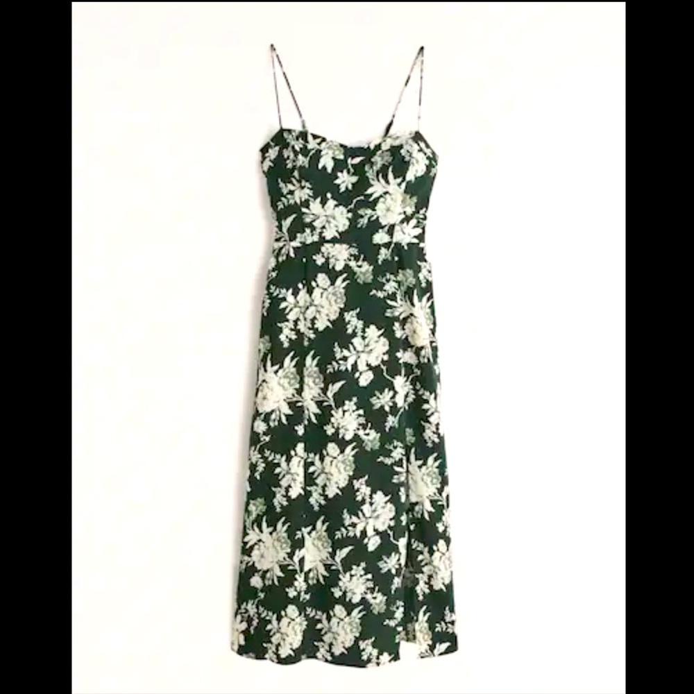 Abercrombie High Slit Mid-Axi Dress